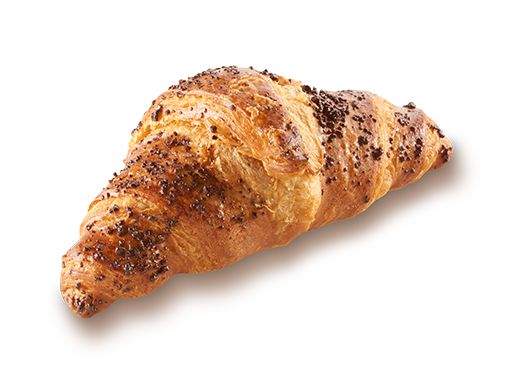 Croissant with Chocolate Cream